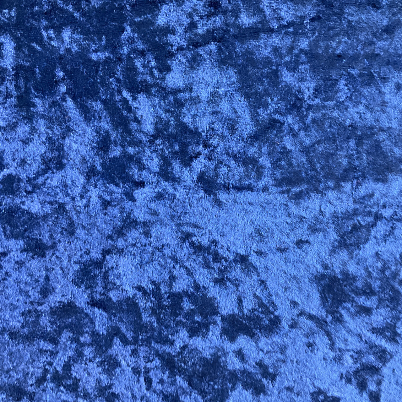 Blue Crushed Velvet