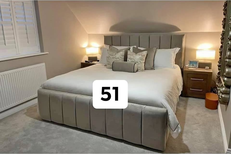 Arizona Panel Line Bed UK | Buy Panel Line Beds Online | Free Delivery - Bed Frames UK