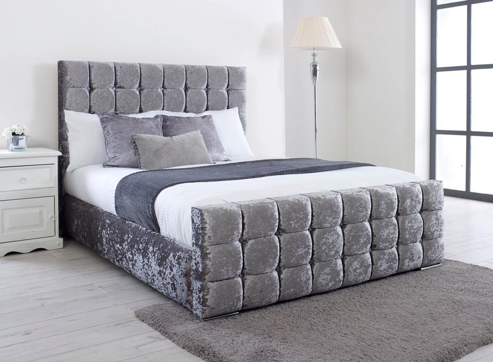 Florida Cube Headboard Bed UK