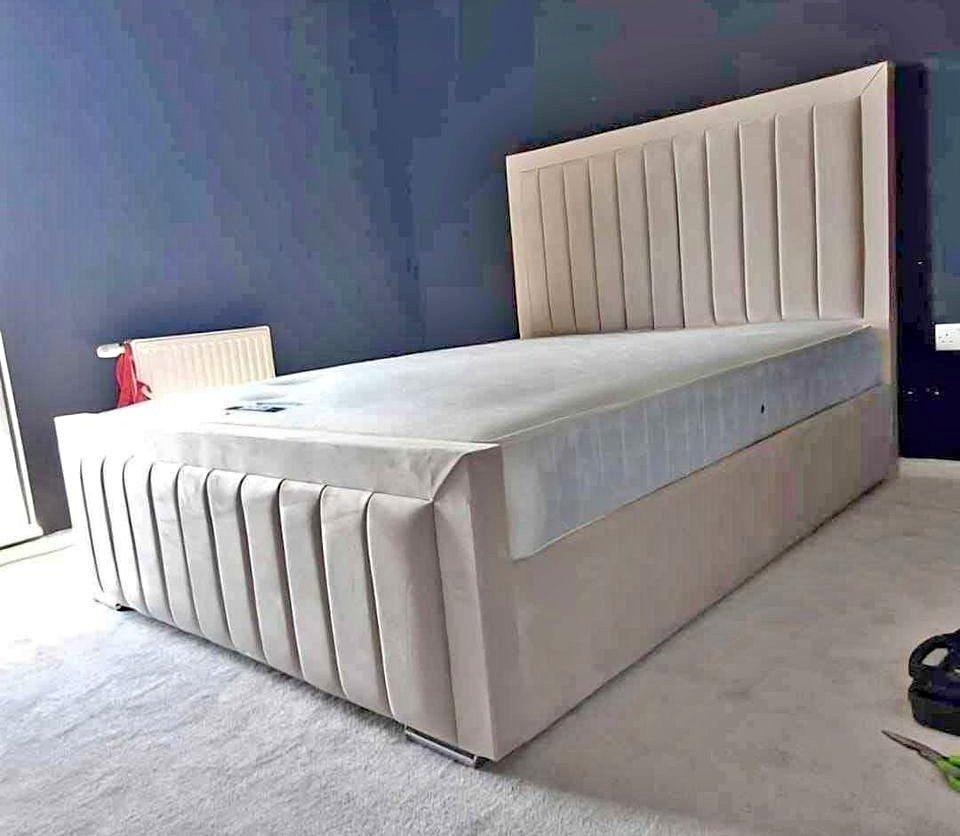 Hilton Panel Headboard & Footboard Bed UK