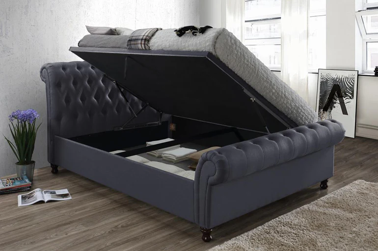 Castello Ottoman Sleigh Bed