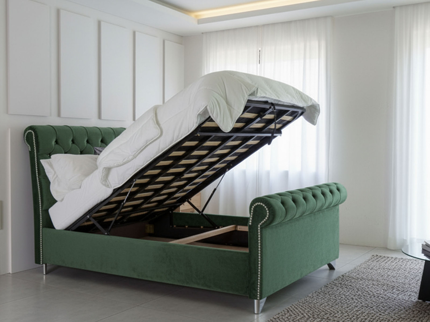 Chloe Ottoman Storage Bed